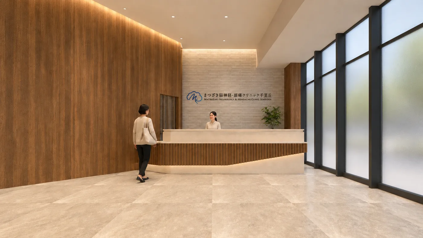 内観予想図(受付)